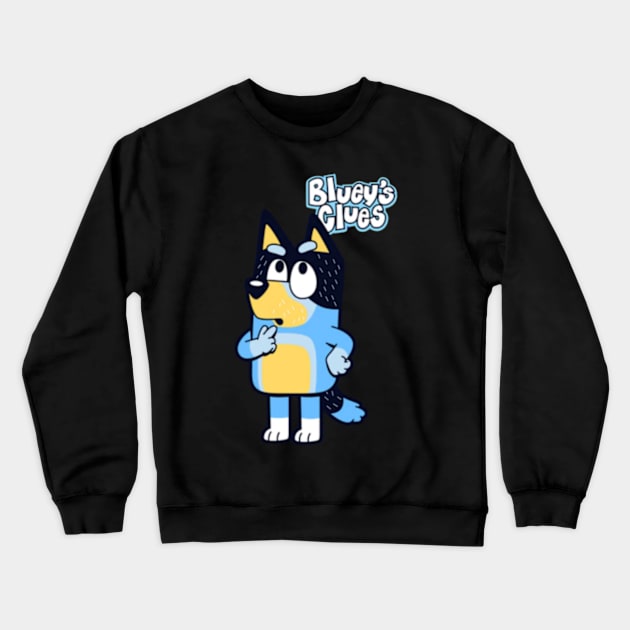 bluey funny Crewneck Sweatshirt by GapiKenterKali